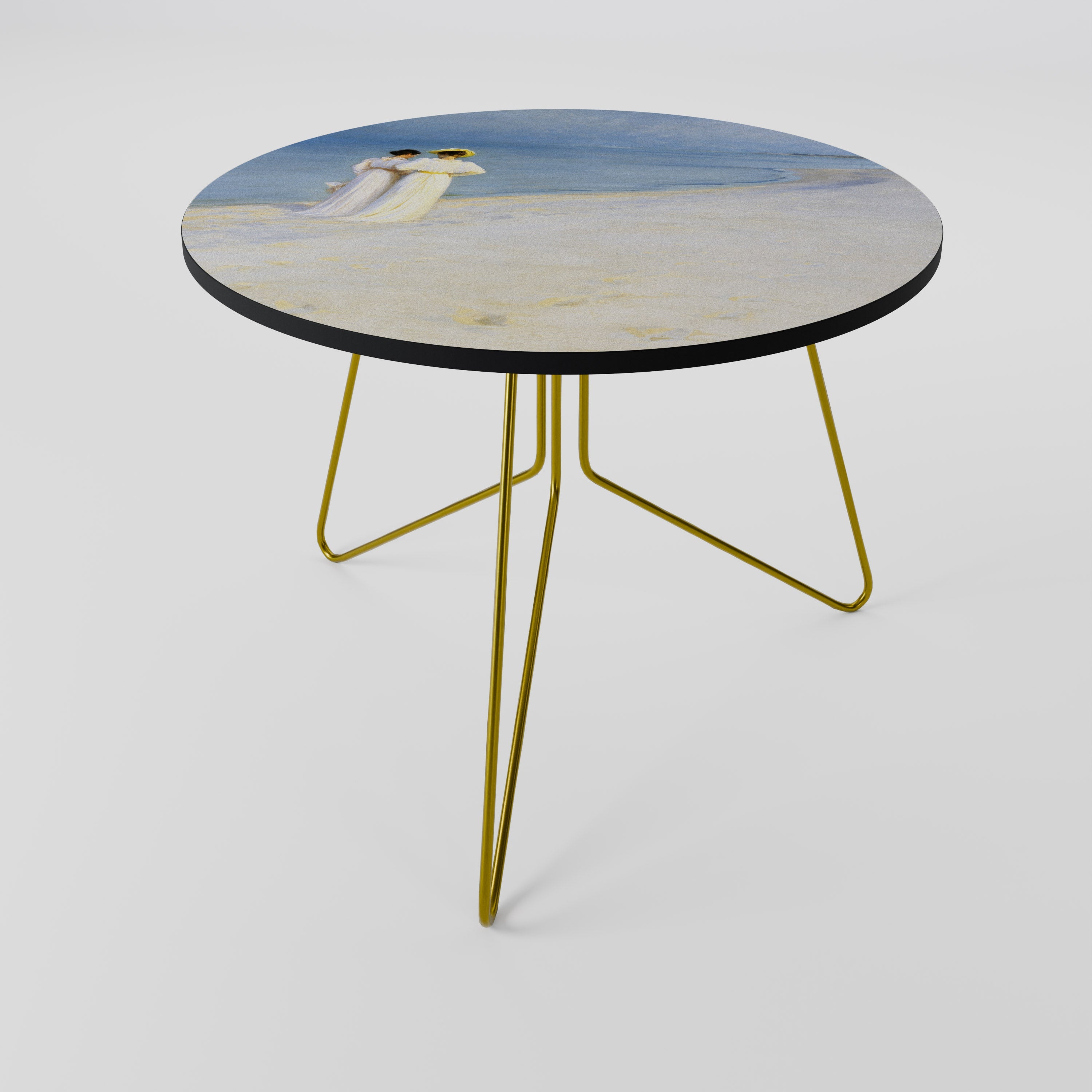 SOIRÉE D'ÉTÉ SUR LA PLAGE DE SKAGEN Table basse 69