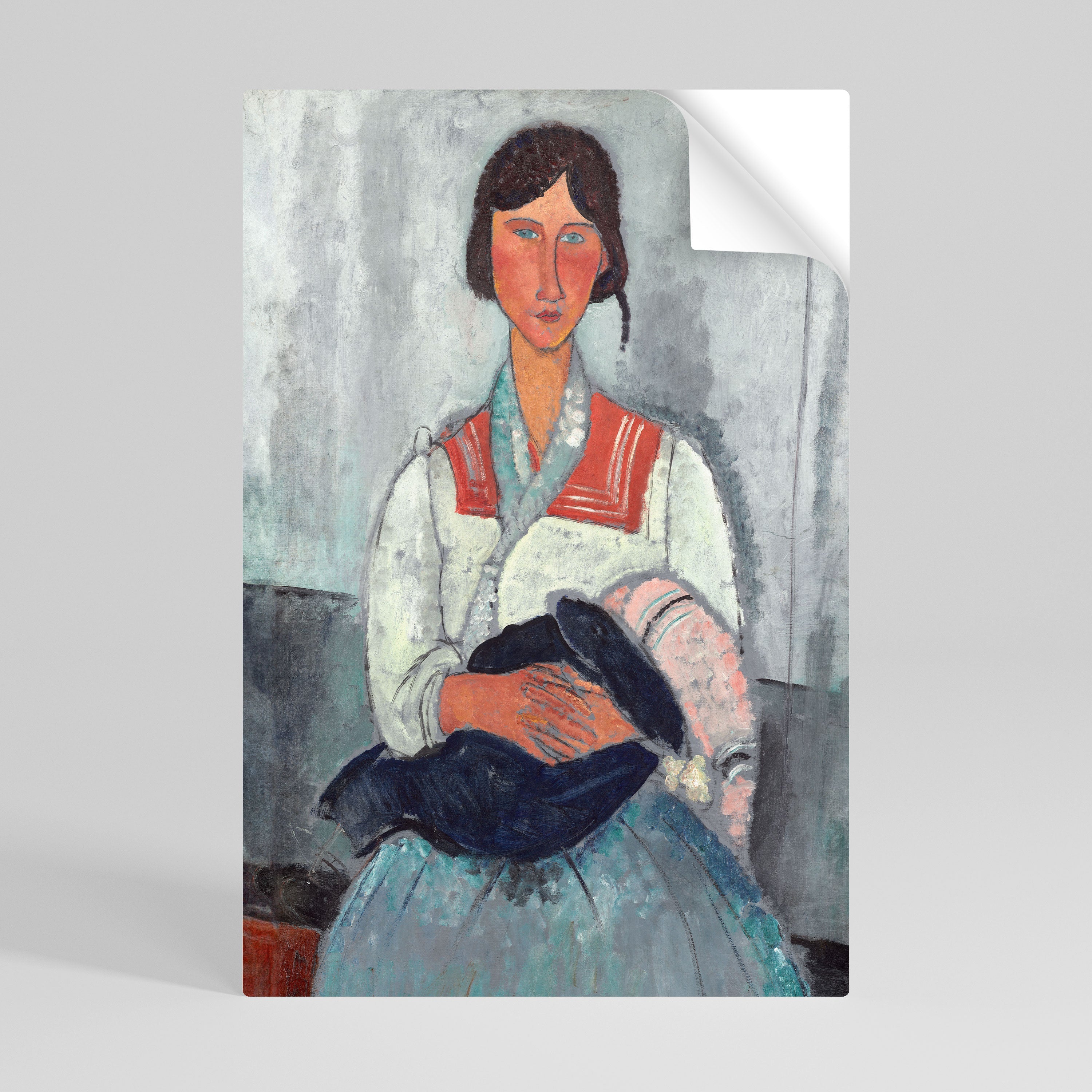 Affiche verticale autocollante « UN MOMENT DANS LE TEMPS »