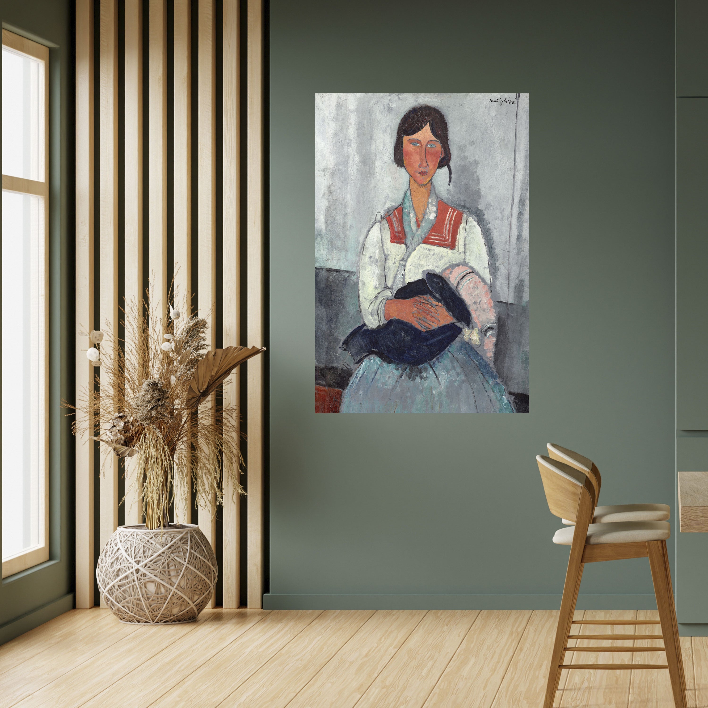 Affiche verticale autocollante « UN MOMENT DANS LE TEMPS »