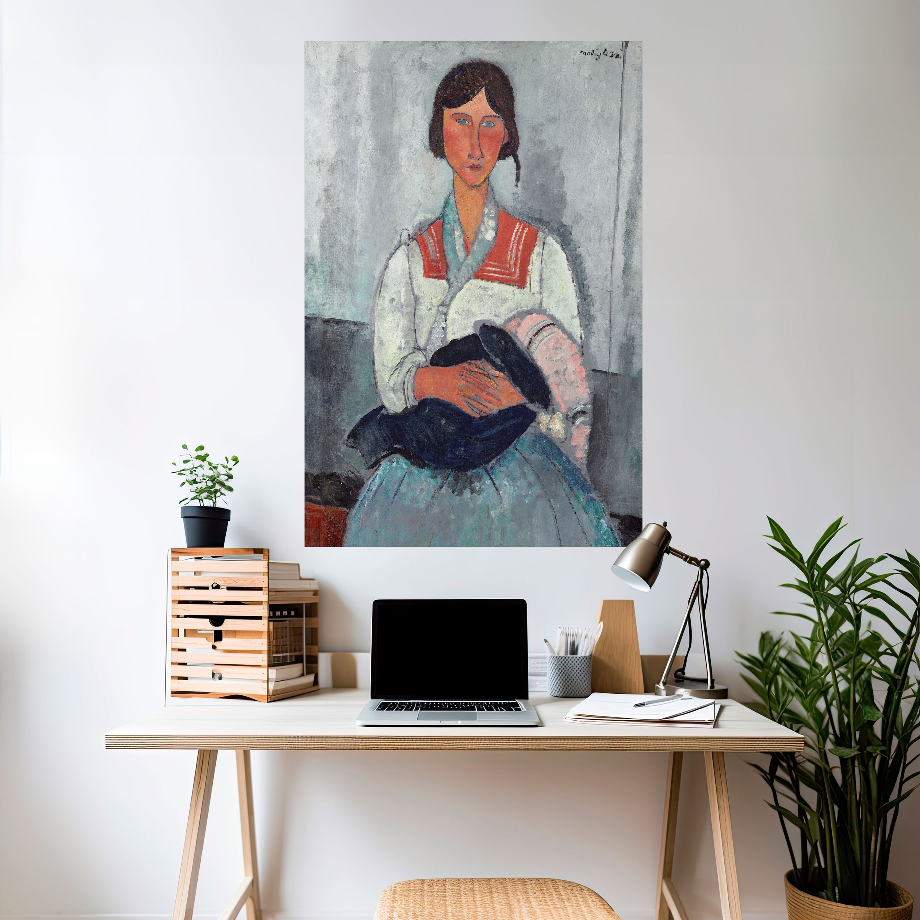 Affiche verticale autocollante « UN MOMENT DANS LE TEMPS »