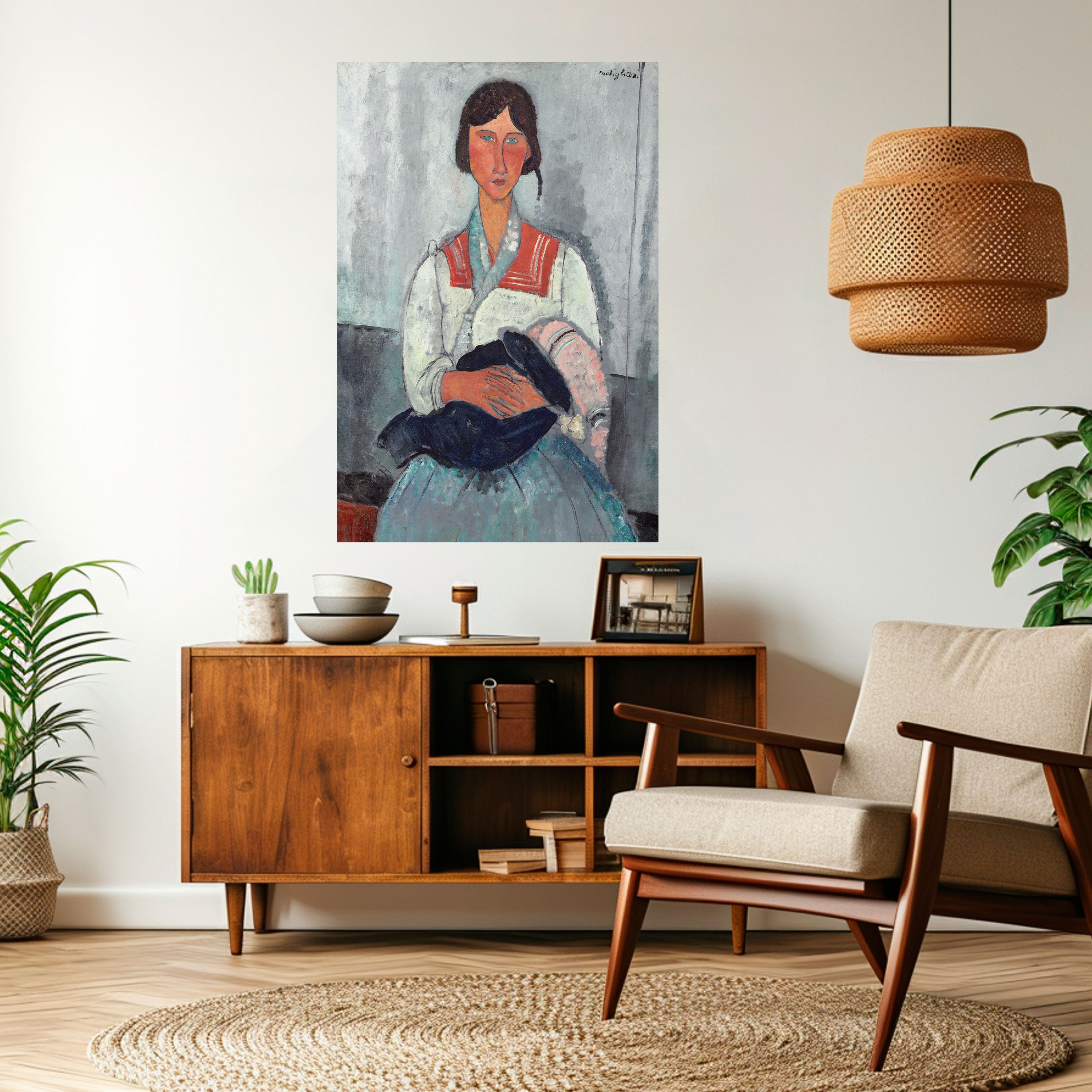 Affiche verticale autocollante « UN MOMENT DANS LE TEMPS »