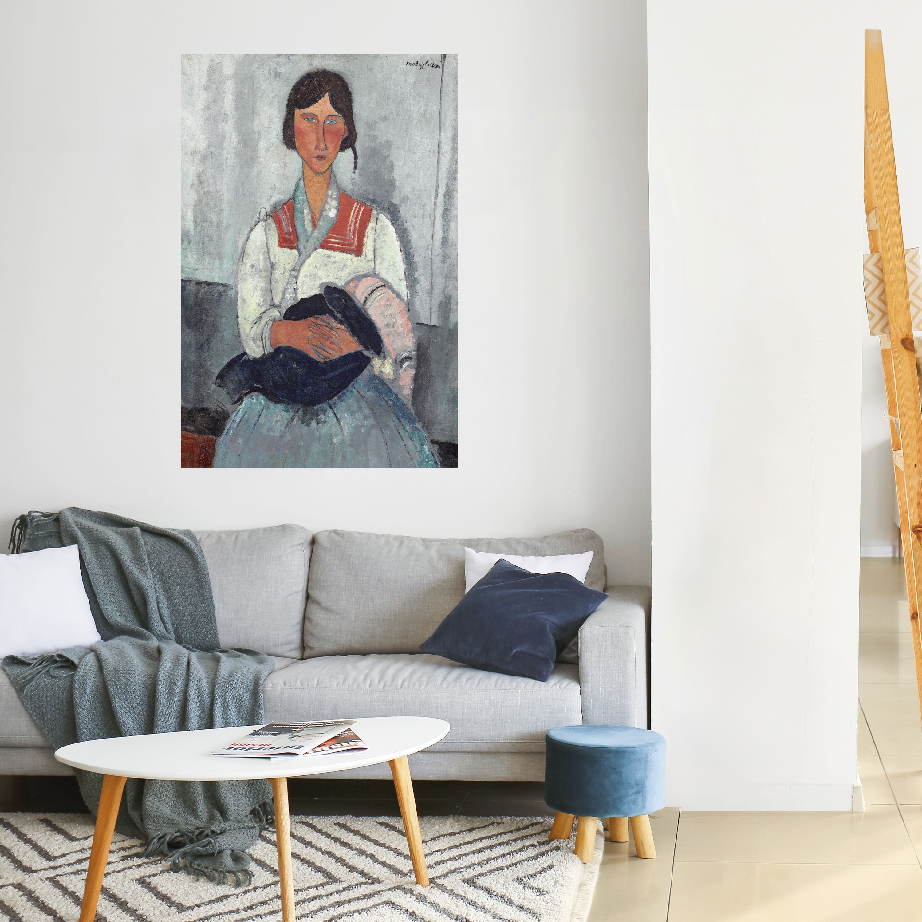 Affiche verticale autocollante « UN MOMENT DANS LE TEMPS »