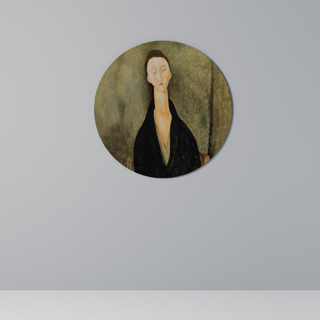 Art mural rond AMEDEO MODIGLIANI