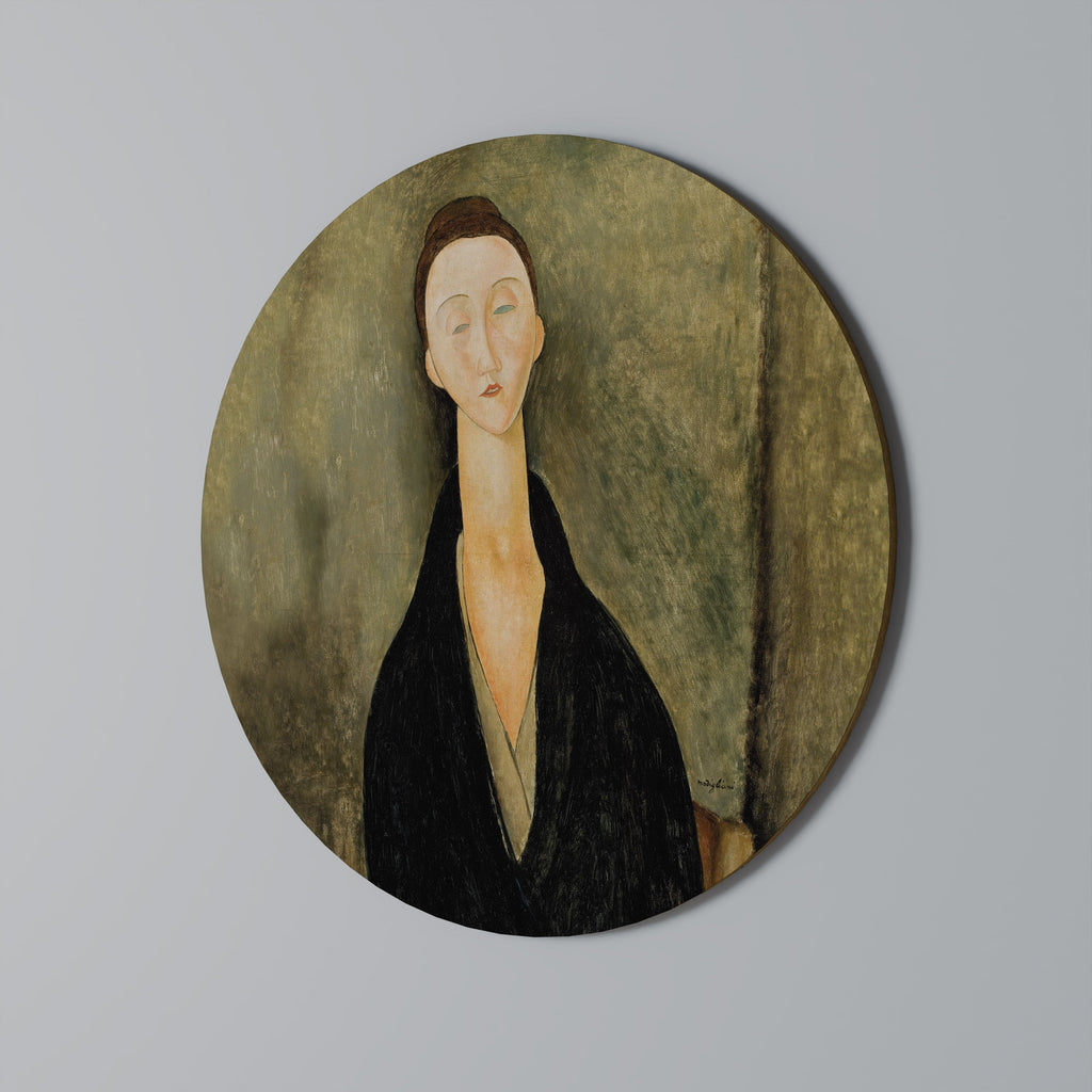 Art mural rond AMEDEO MODIGLIANI