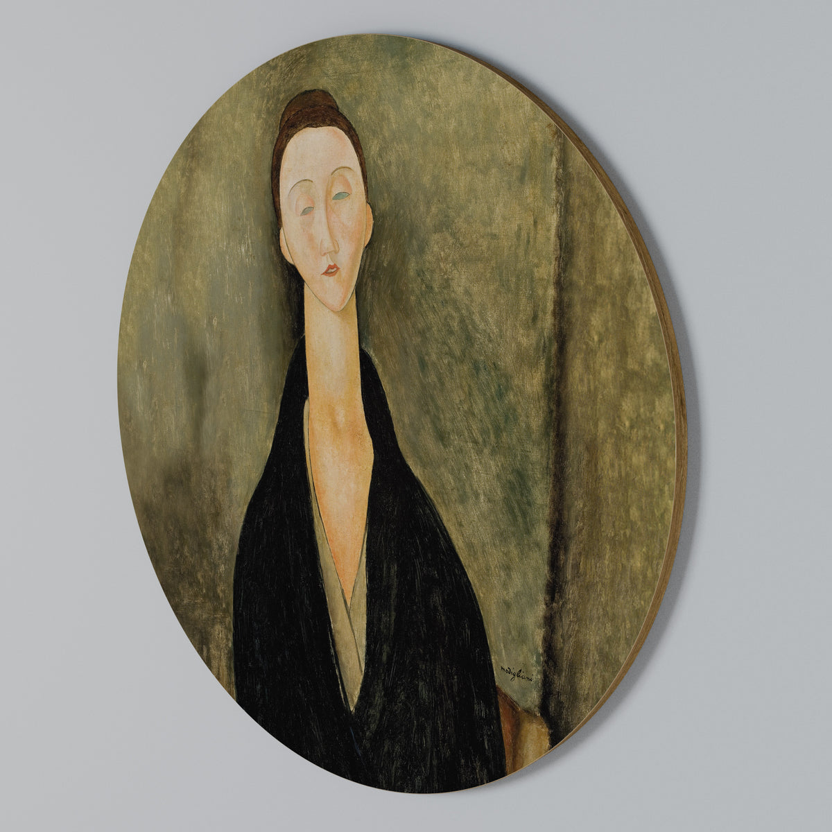AMEDEO MODIGLIANI Round Wall Art