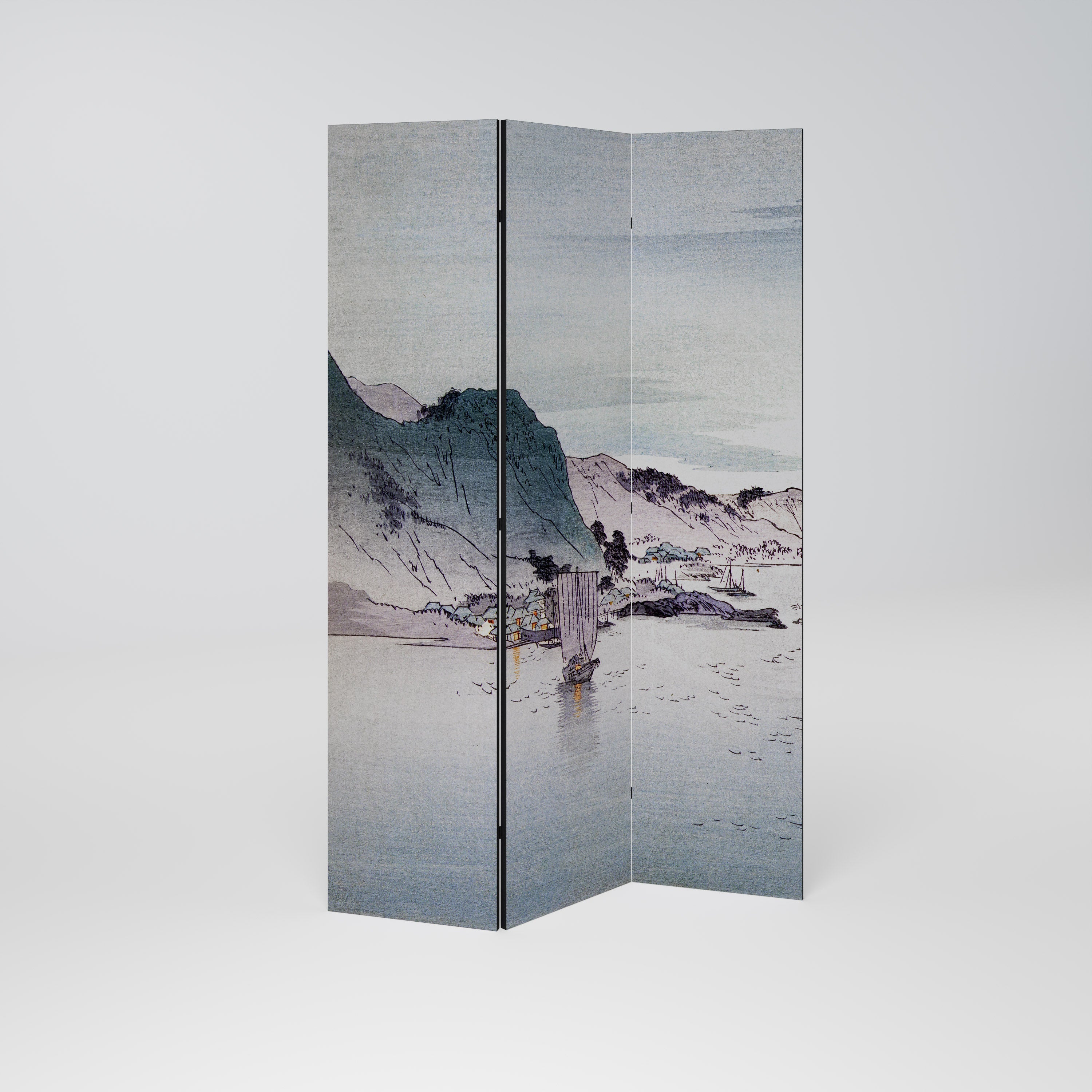 Paravent décoratif à 3 panneaux YūŞGURE NO HANSEN