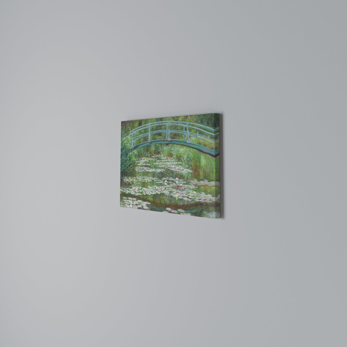 JAPANESE FOOTBRIDGE Horizontal Canvas Print