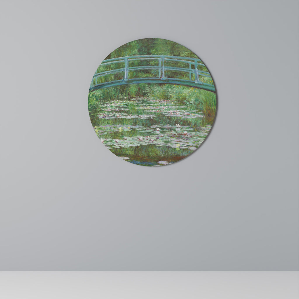 Passerelle japonaise Art mural rond