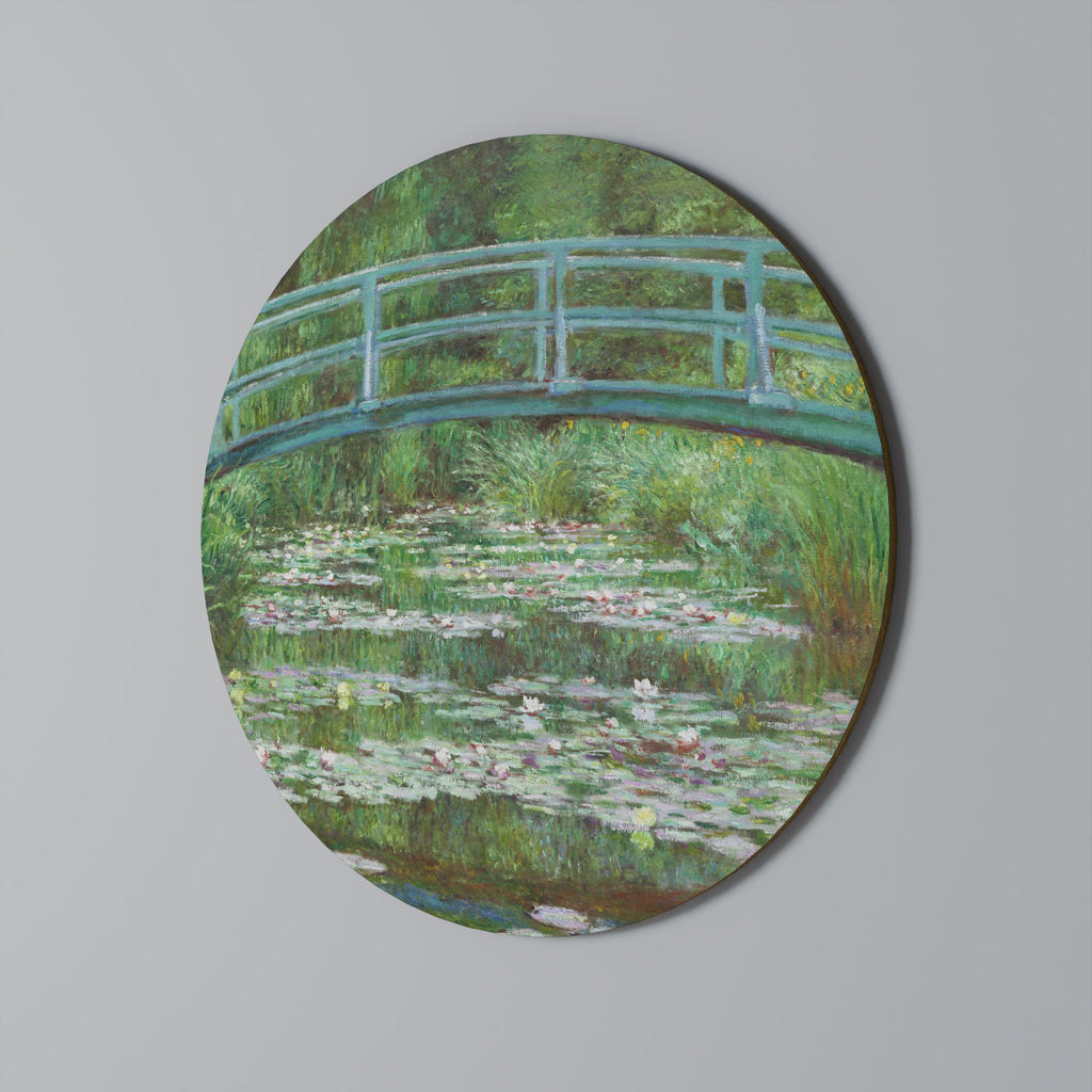 Passerelle japonaise Art mural rond