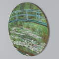 JAPANESE FOOTBRIDGE Round Wall Art