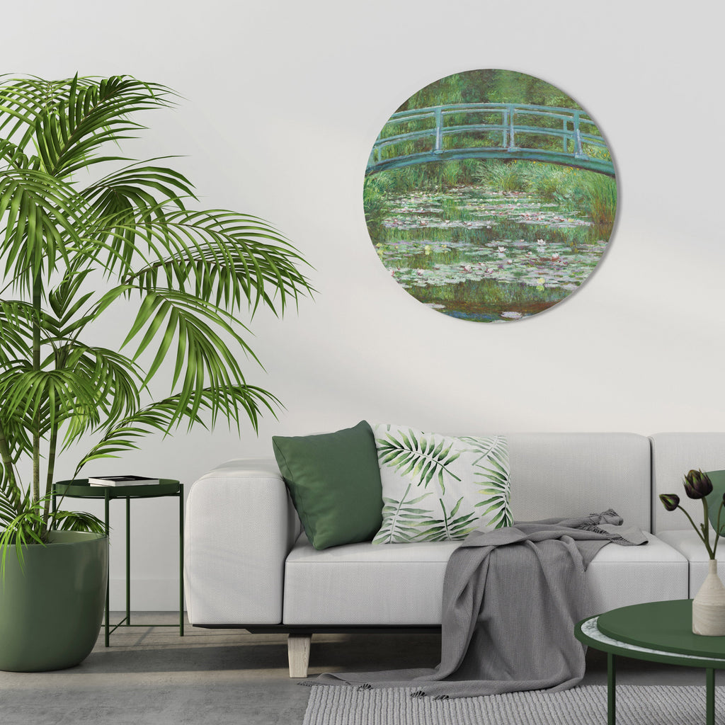 Passerelle japonaise Art mural rond