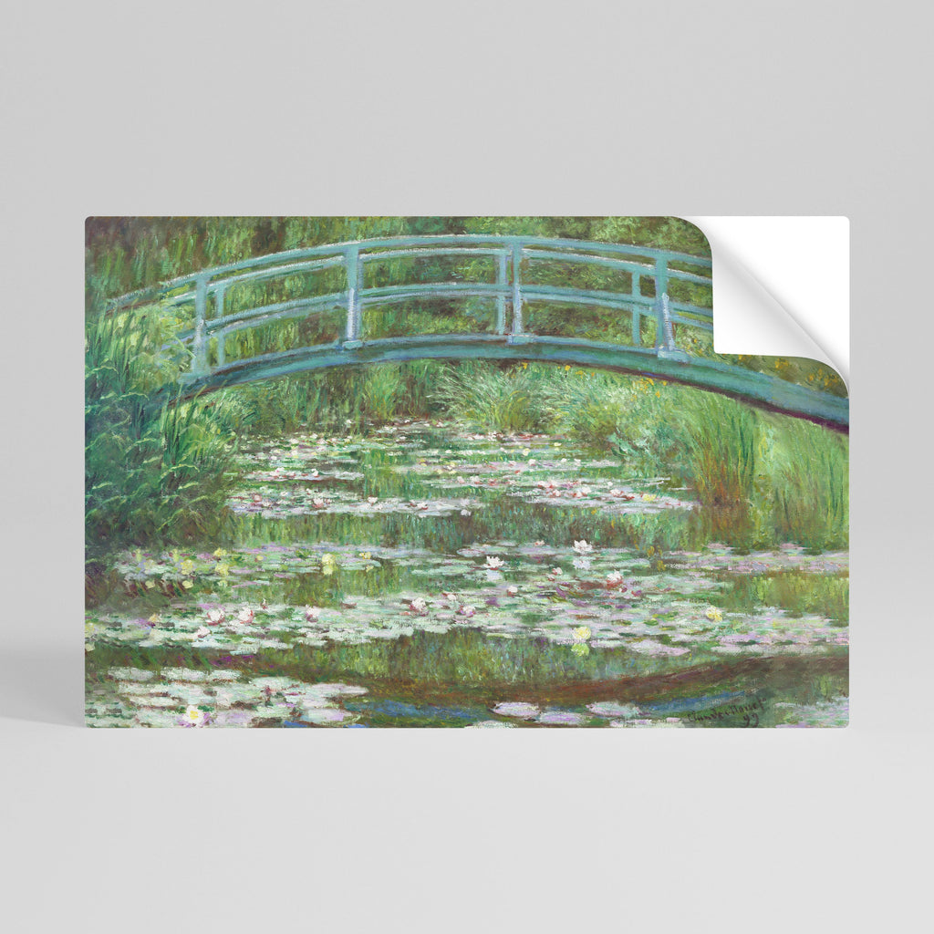 Affiche horizontale autocollante PASSERELLE JAPONAISE
