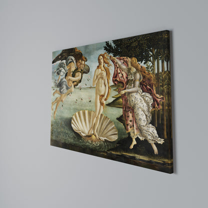 DIVINE BIRTH OF BEAUTY Horizontal Canvas Print
