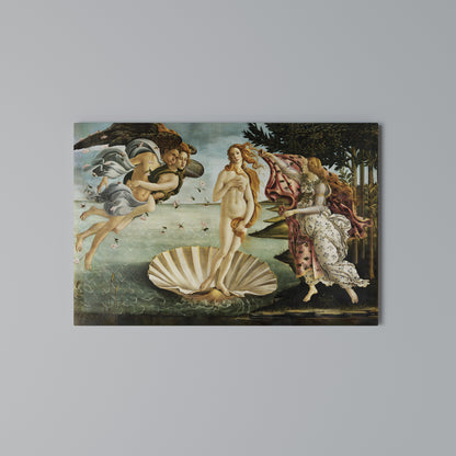 DIVINE BIRTH OF BEAUTY Horizontal Canvas Print