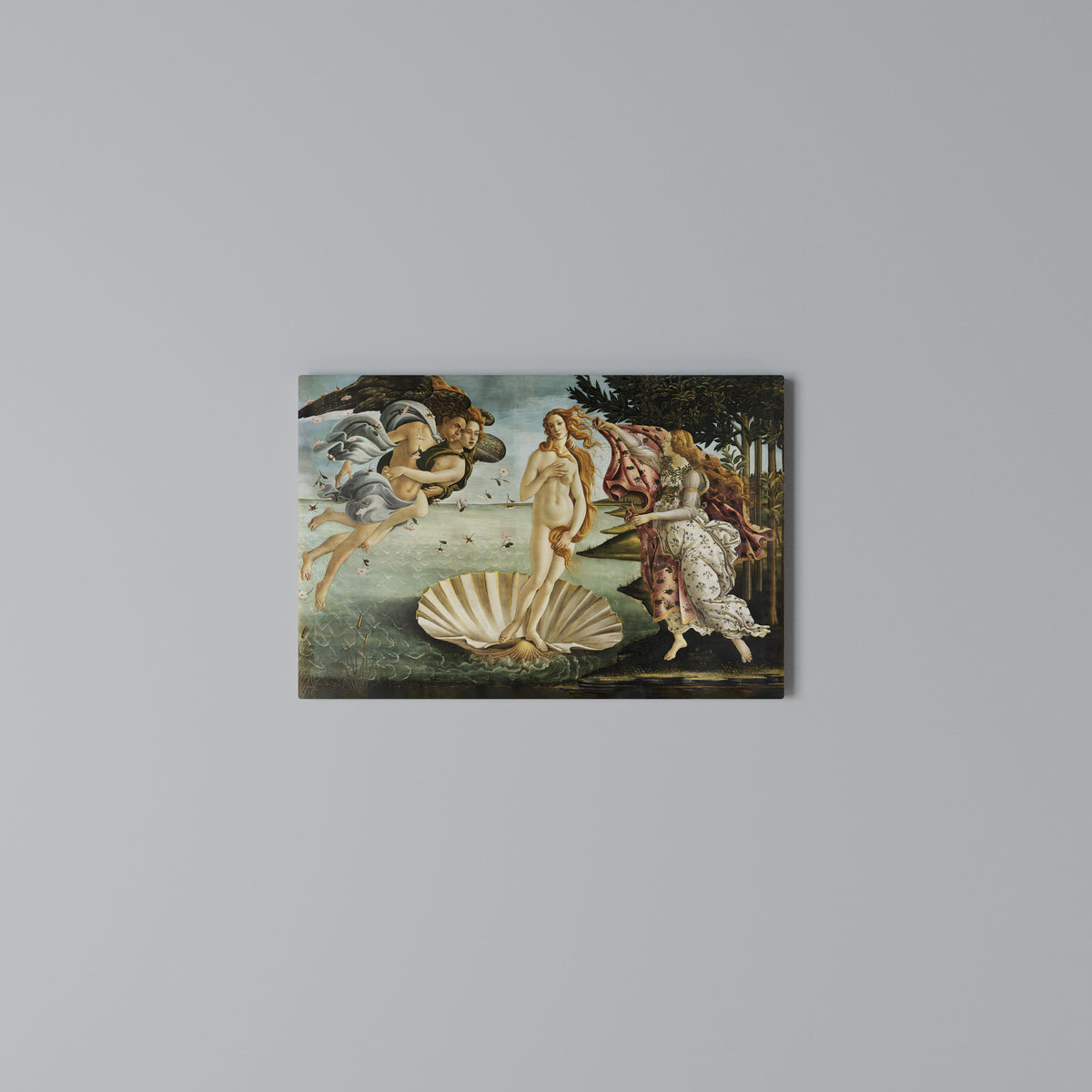 DIVINE BIRTH OF BEAUTY Horizontal Canvas Print