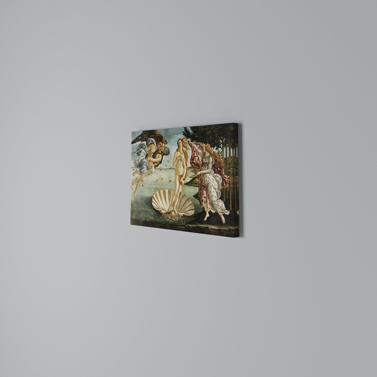 DIVINE BIRTH OF BEAUTY Horizontal Canvas Print