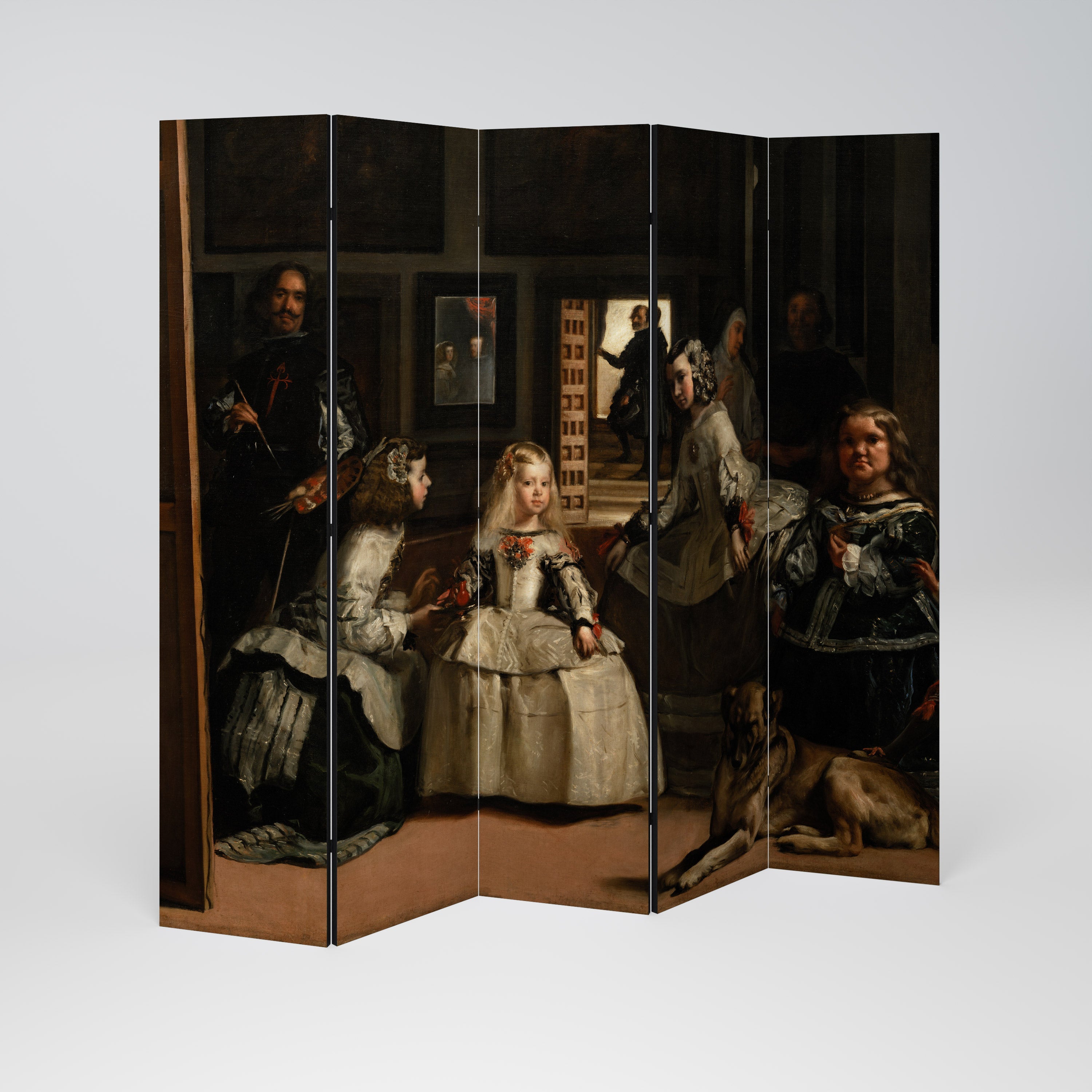 MYSTIQUE OF MOMENTS Decorative 5-Panel Room Divider