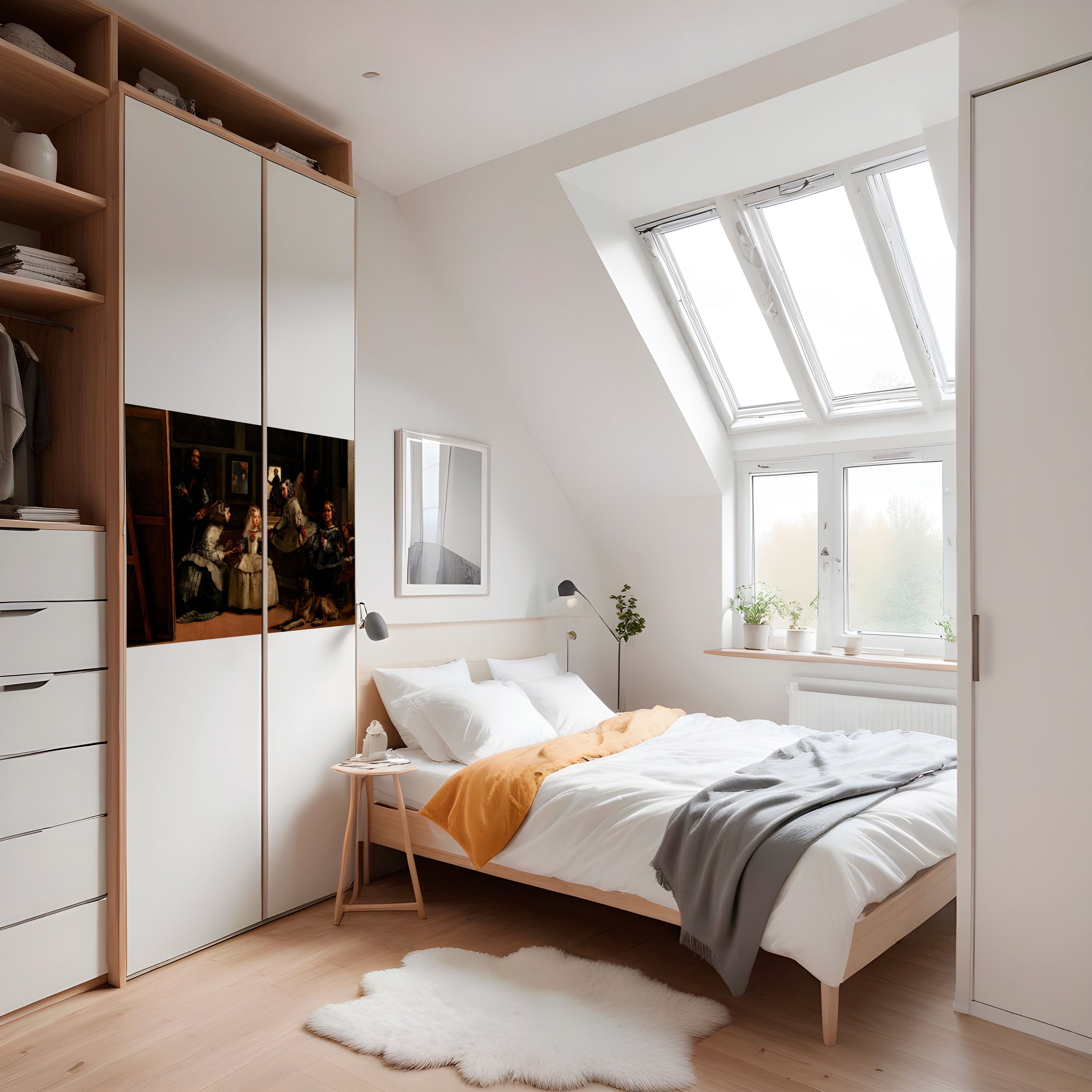 Affiche horizontale autocollante « MYSTIQUE OF MOMENTS »