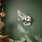 JAPANESE FLOCK OF CRANES Art Shelf