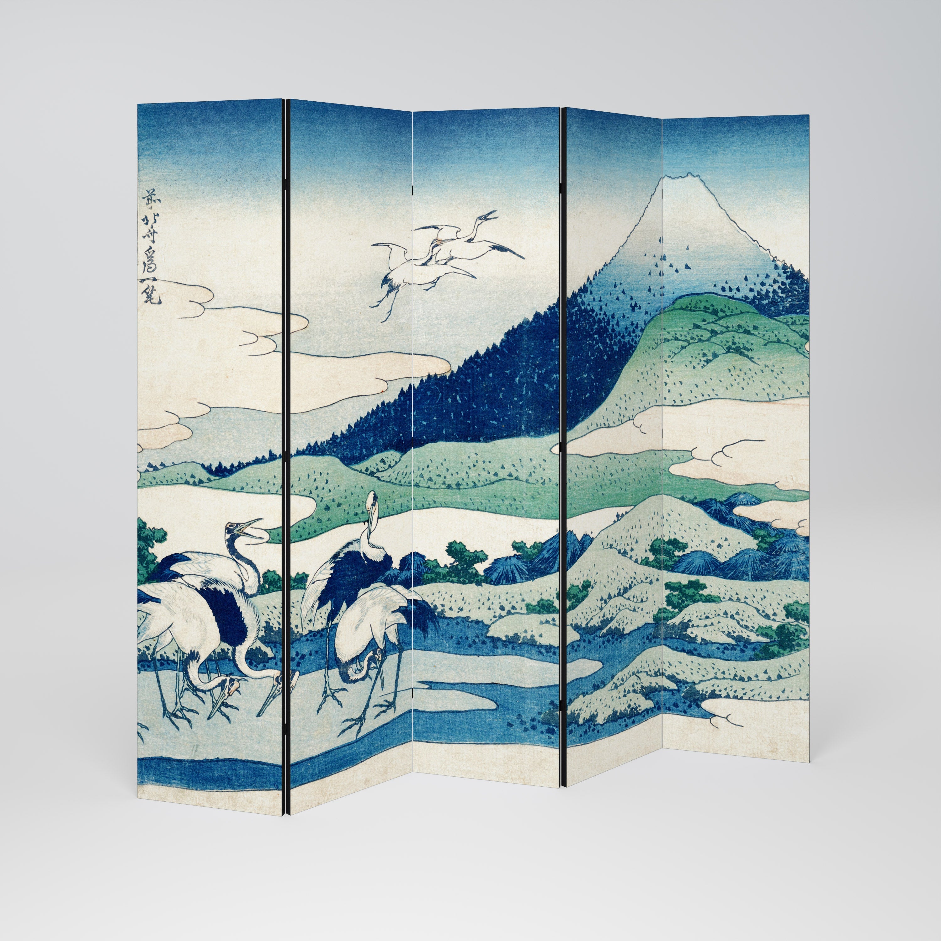 UMEZAWA MANOR Decorative 5-Panel Room Divider
