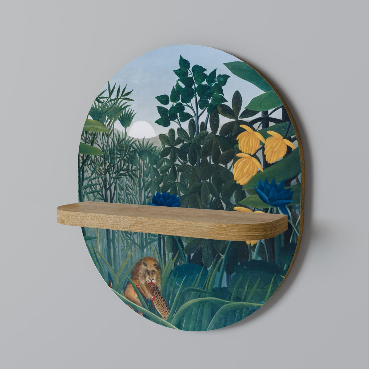 THE REPAST OF THE LION Art Shelf