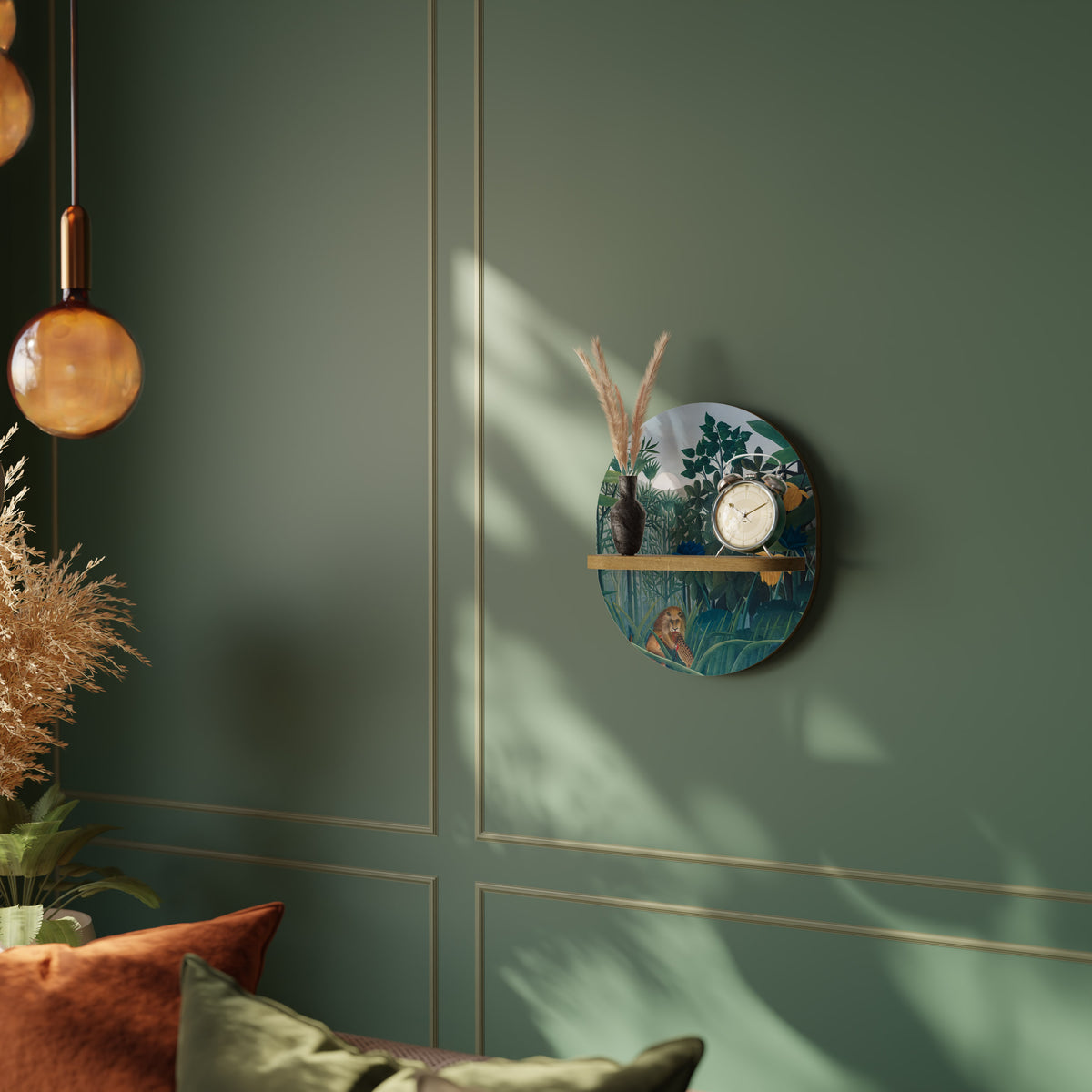 THE REPAST OF THE LION Art Shelf