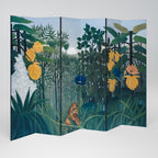 THE REPAST OF THE LION 6-Panel Room Divider