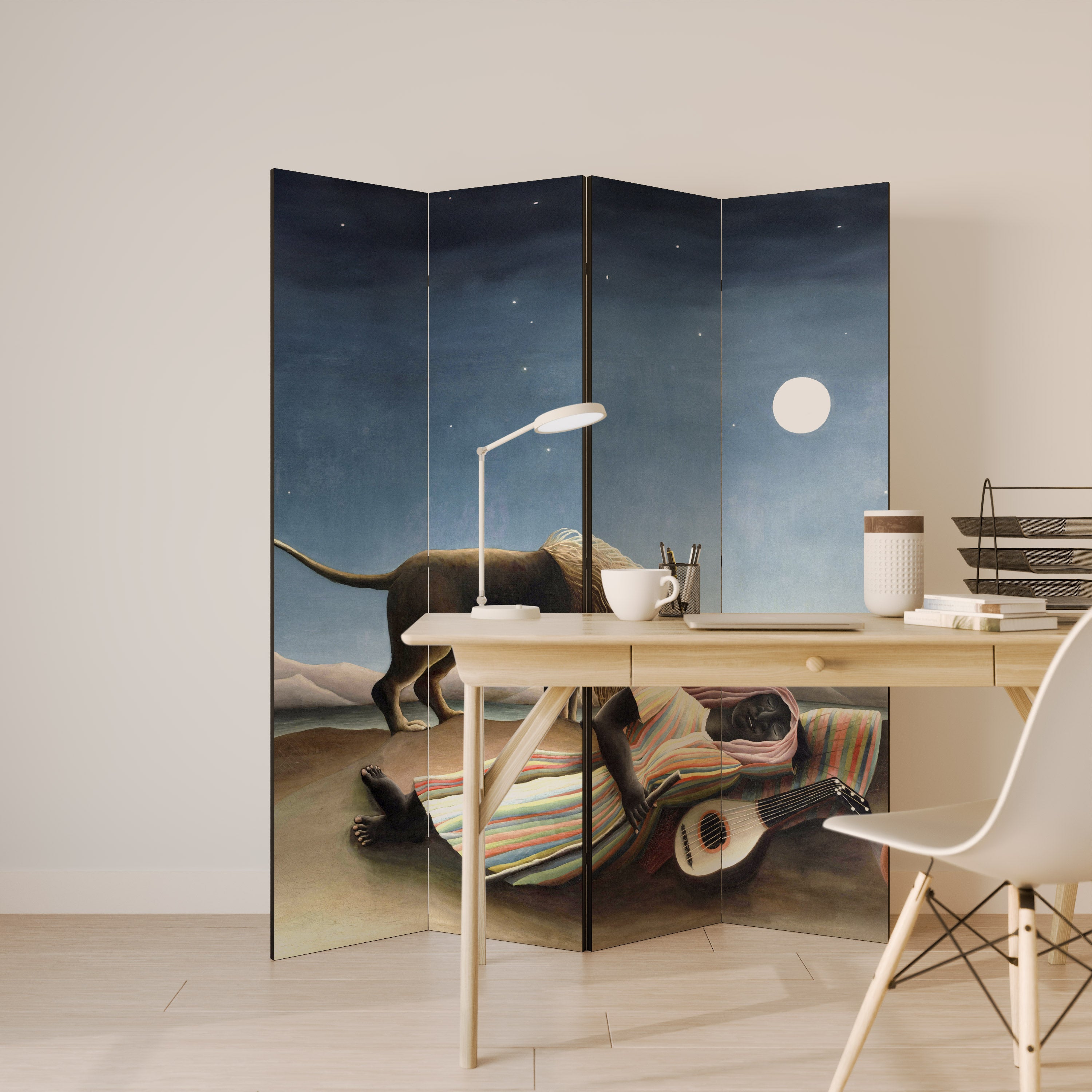 THE SLEEPING GYPSY 4-Panel Room Divider