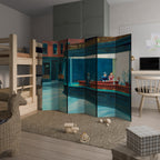 NIGHTHAWKS 6-Panel Room Divider