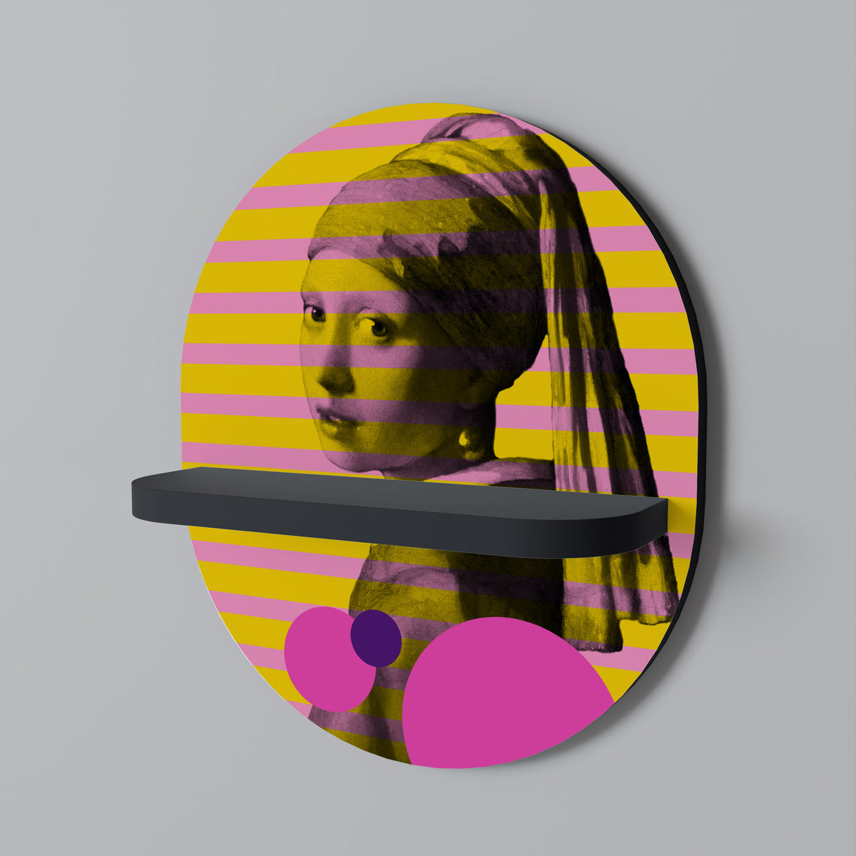 HER WITH A PEARL Art Shelf