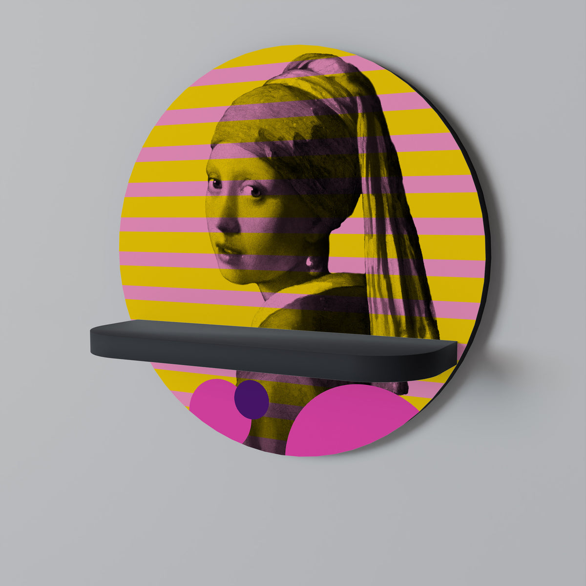 HER WITH A PEARL Art Shelf