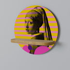 HER WITH A PEARL Art Shelf