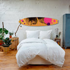 HER WITH A PEARL Surfboard Decorative Panel