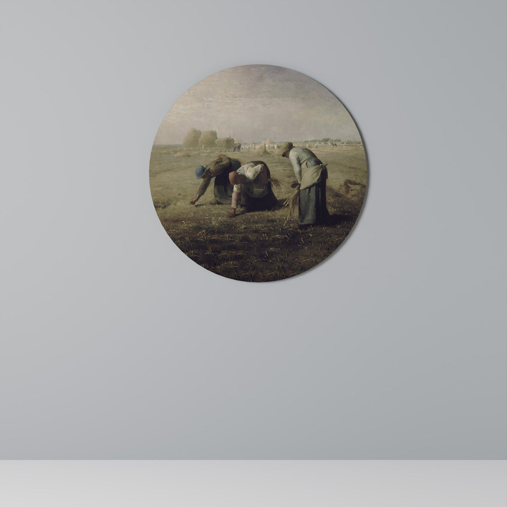 Décoration murale ronde THE GLEANERS