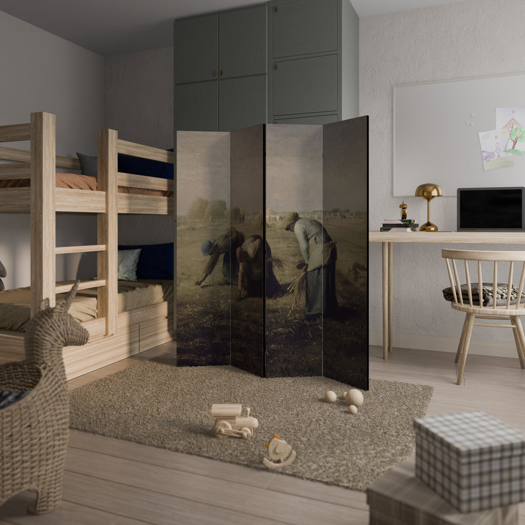 THE GLEANERS 4-Panel Room Divider