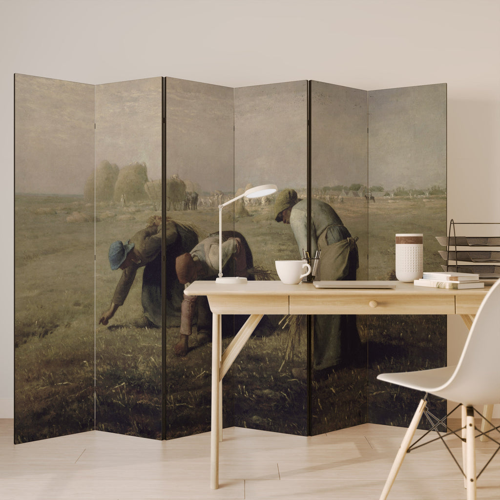 THE GLEANERS Decorative 6-Panel Room Divider