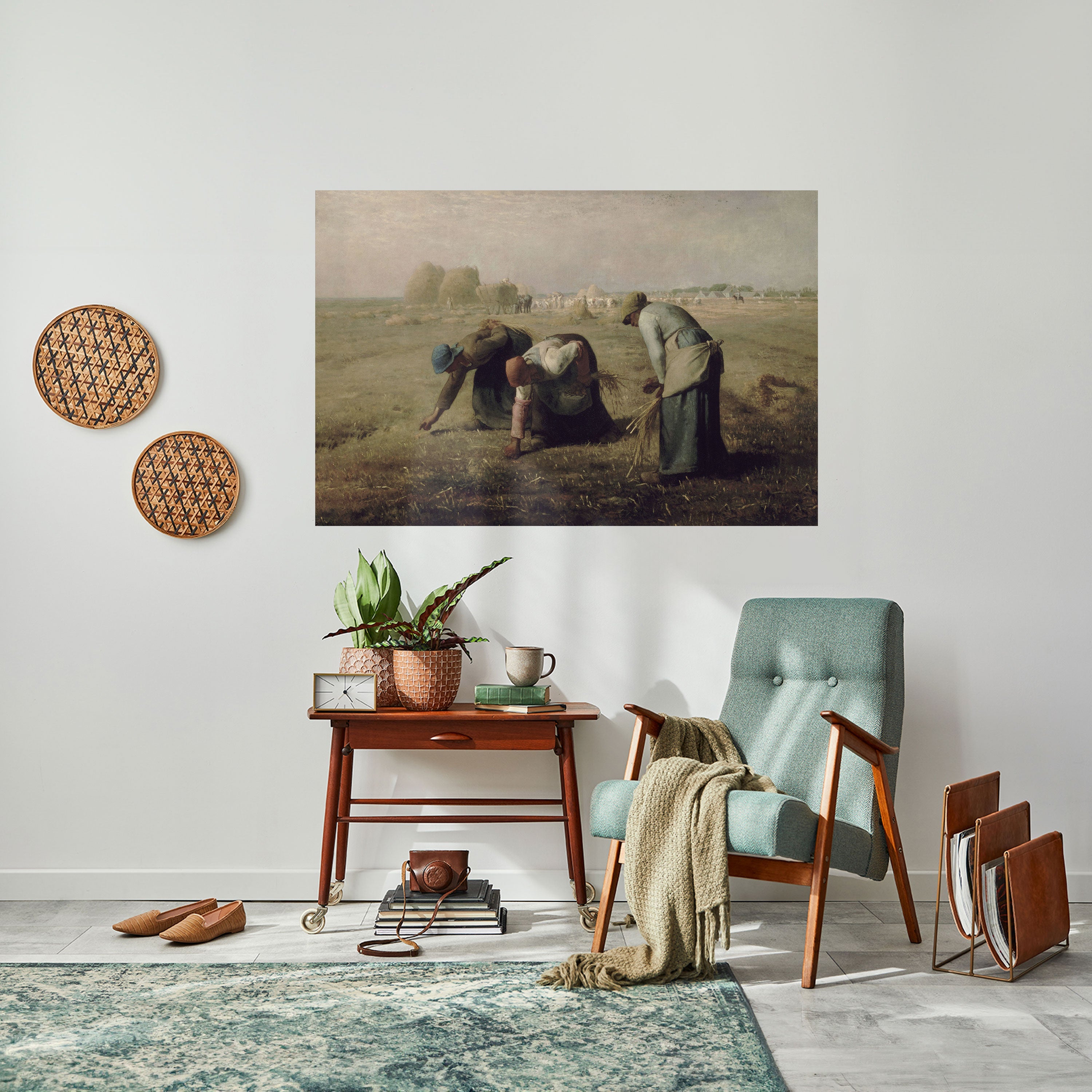 Affiche horizontale autocollante « THE GLEANERS »