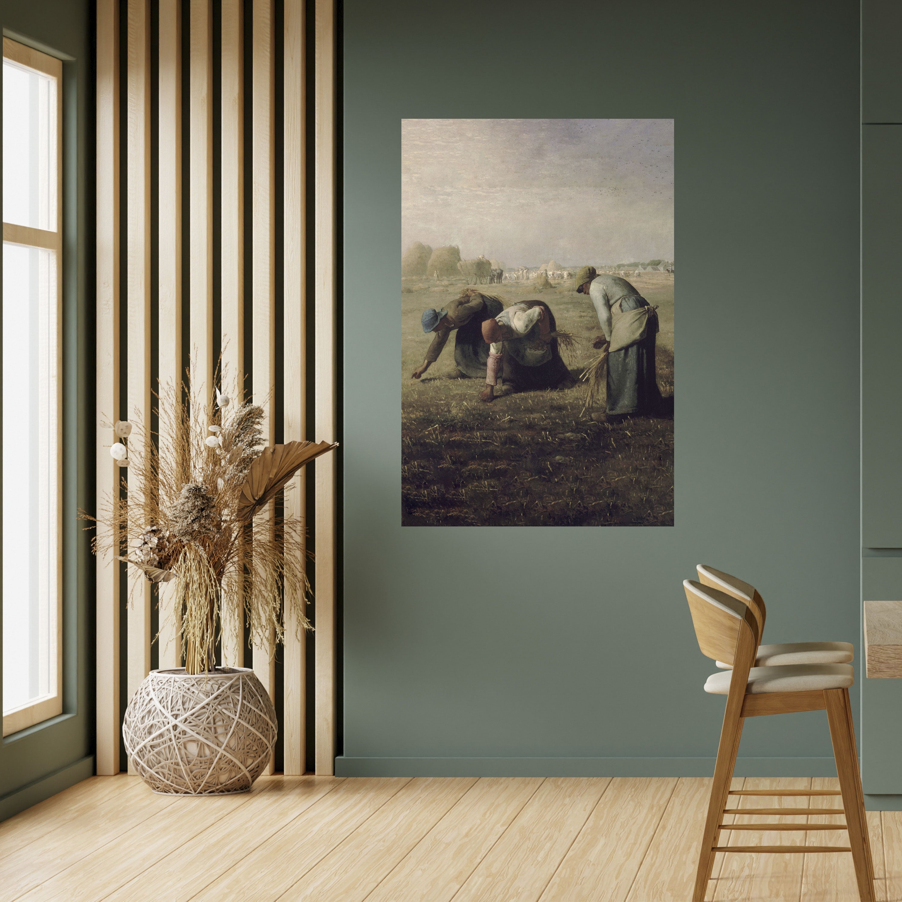 Affiche verticale autocollante « THE GLEANERS »