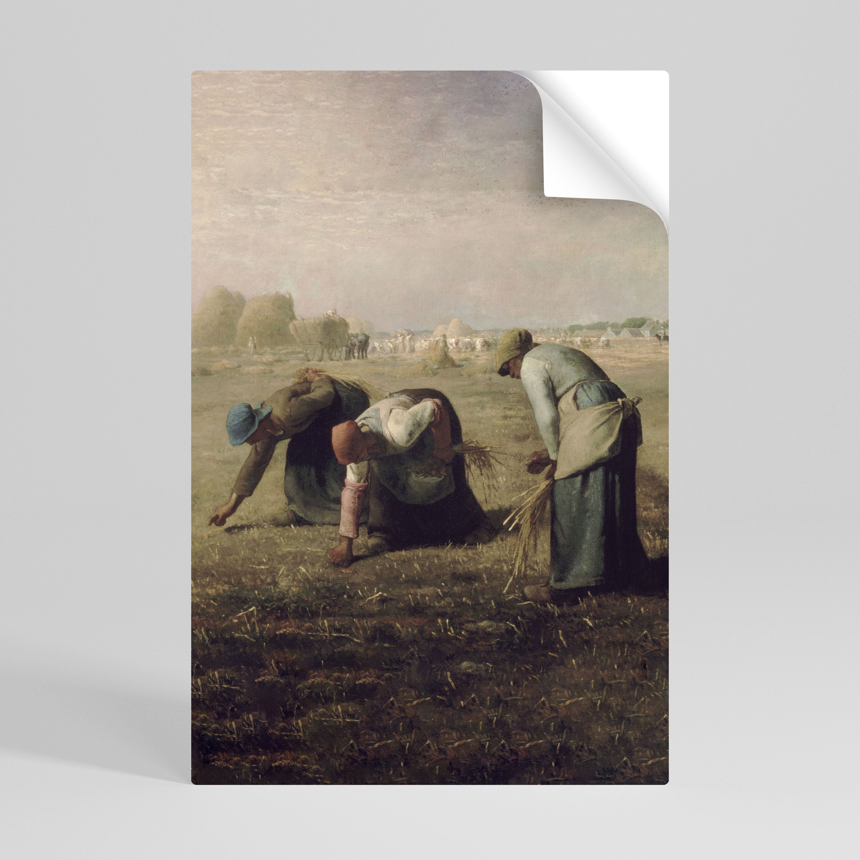 Affiche verticale autocollante « THE GLEANERS »