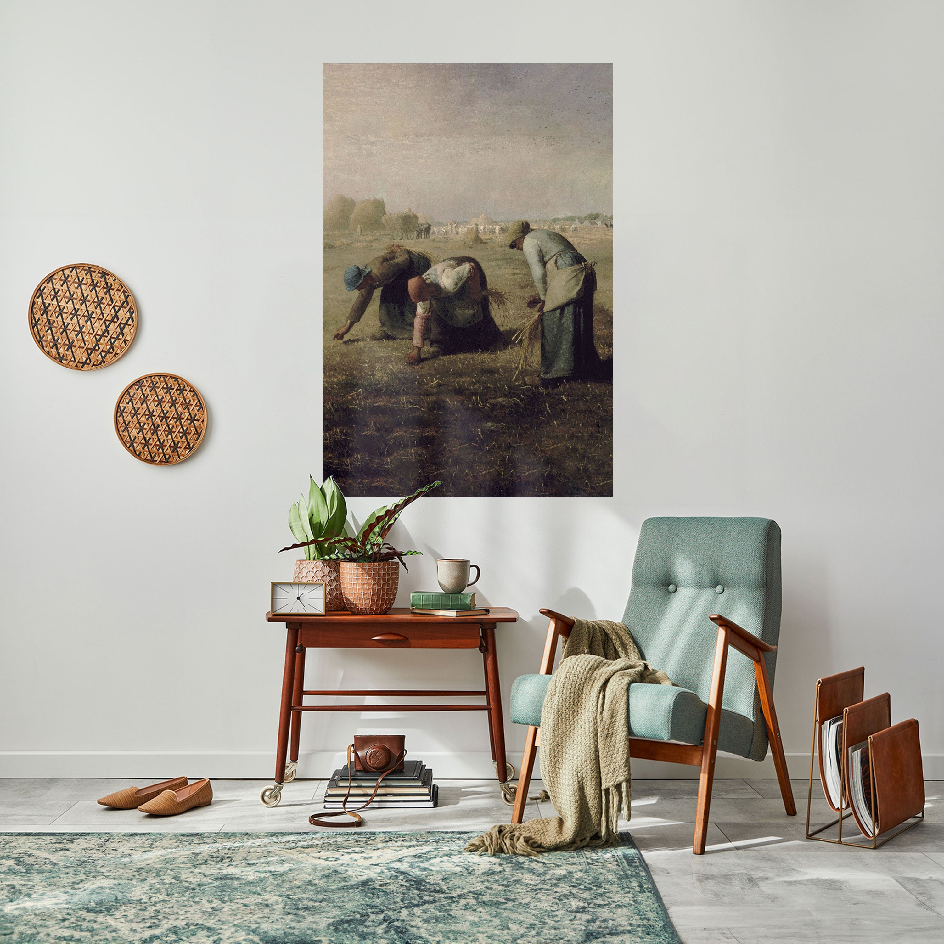 Affiche verticale autocollante « THE GLEANERS »