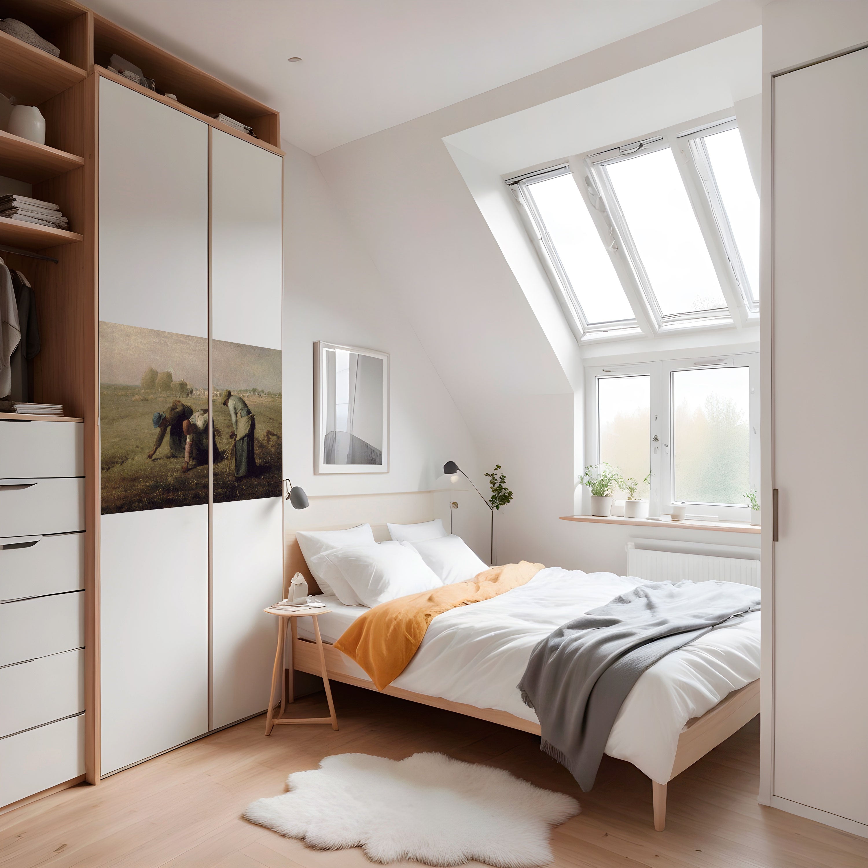 Affiche horizontale autocollante « THE GLEANERS »