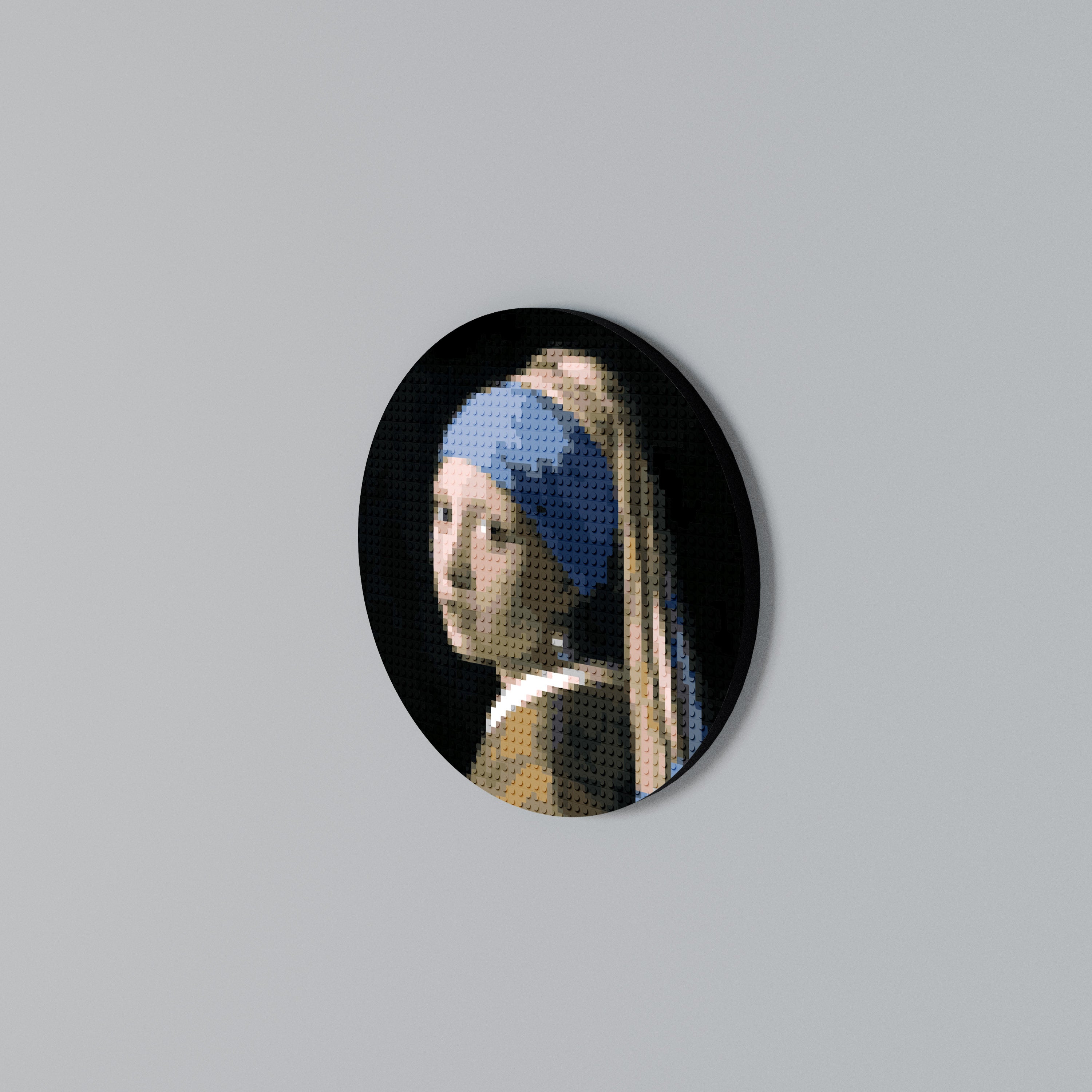 STRUCTURAL MASTERPIECE Round Wall Art