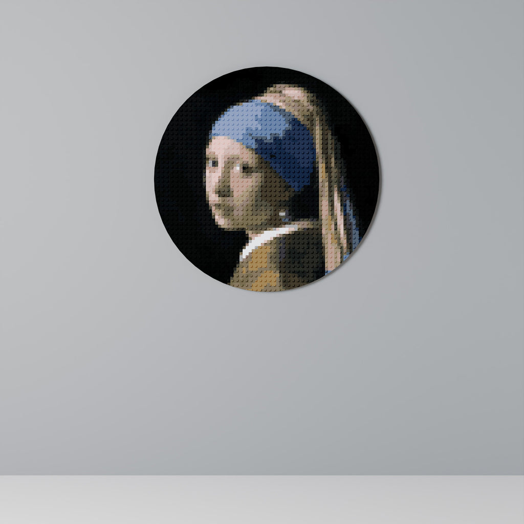 CHEF-D'ŒUVRE STRUCTUREL Art mural rond