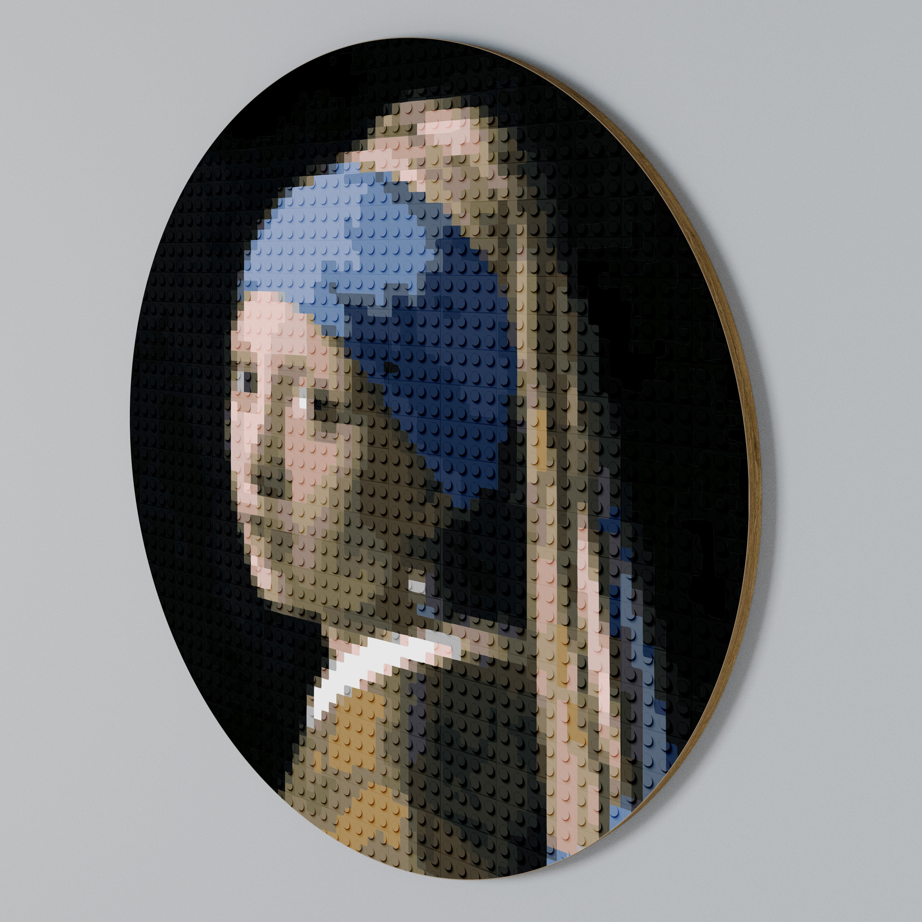 STRUCTURAL MASTERPIECE Round Wall Art