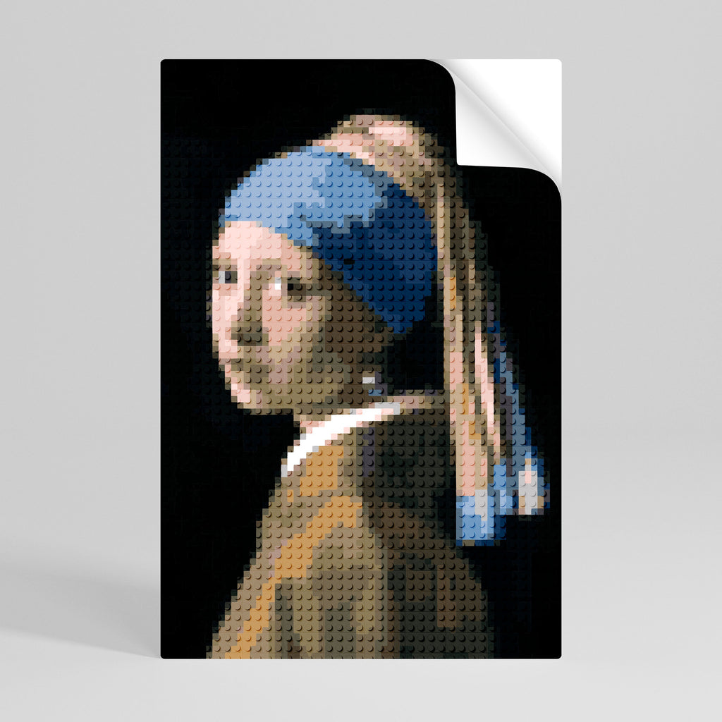 Affiche verticale autocollante CHEF-D'ŒUVRE STRUCTURELLE