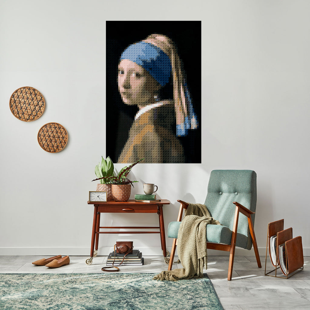 Affiche verticale autocollante CHEF-D'ŒUVRE STRUCTURELLE