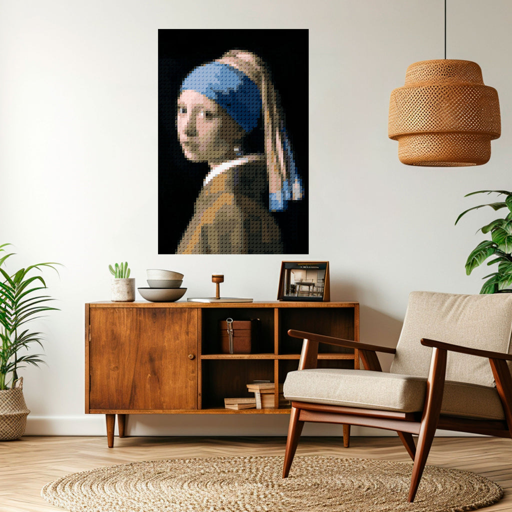 Affiche verticale autocollante CHEF-D'ŒUVRE STRUCTURELLE