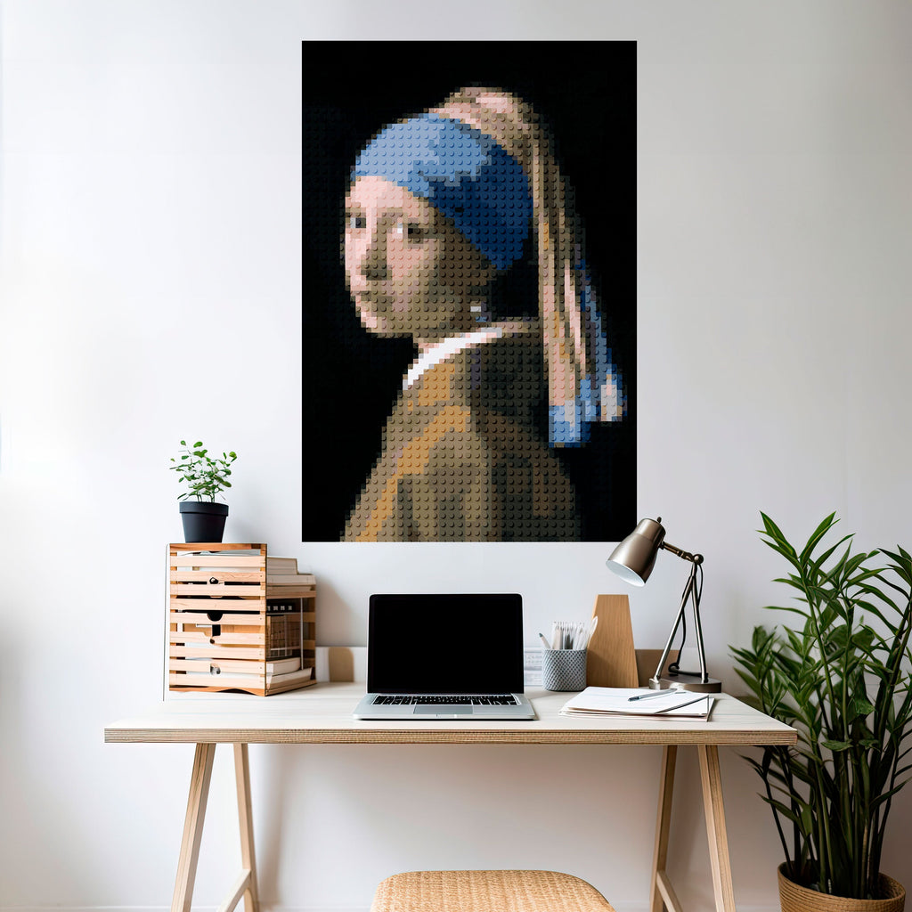 Affiche verticale autocollante CHEF-D'ŒUVRE STRUCTURELLE