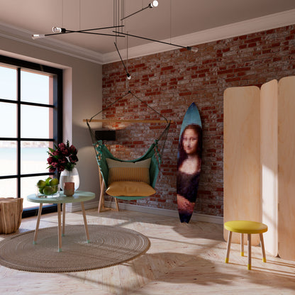 CONSTRUCTIVE ART Surfboard Decorative Panel
