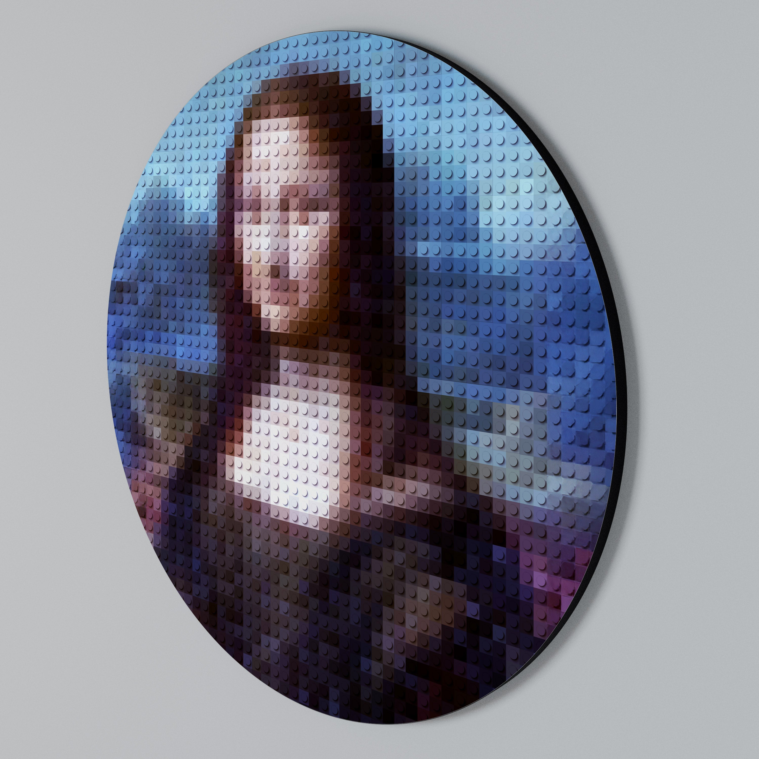 CONSTRUCTIVE ART Round Wall Art